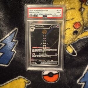 2025 POKEMON SVP EN-SV BLACK STAR PROMO #211 GOTHITELLE PSA 9